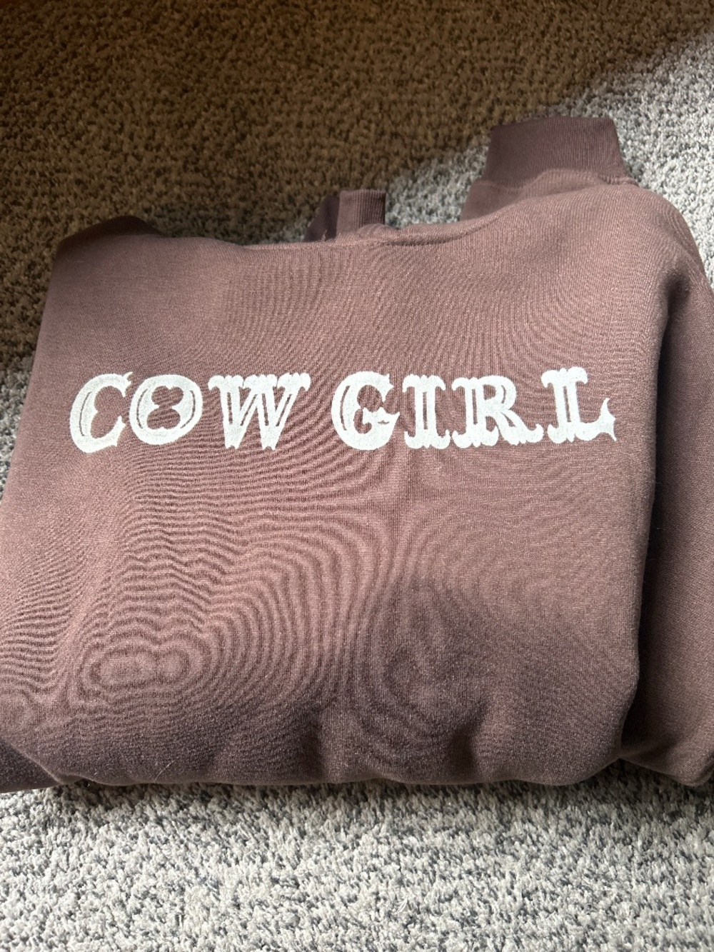 Cowgirl hoodie size XL